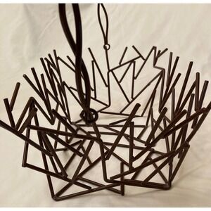 Geometric‎ Metal Wire Fruit Basket Bowl Decorative Table Centerpiece Home Decor